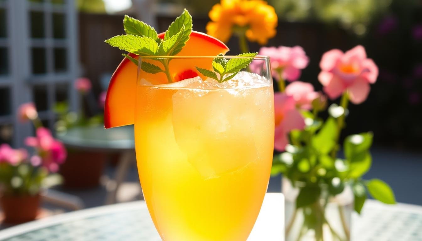 Bellini cocktail recipe