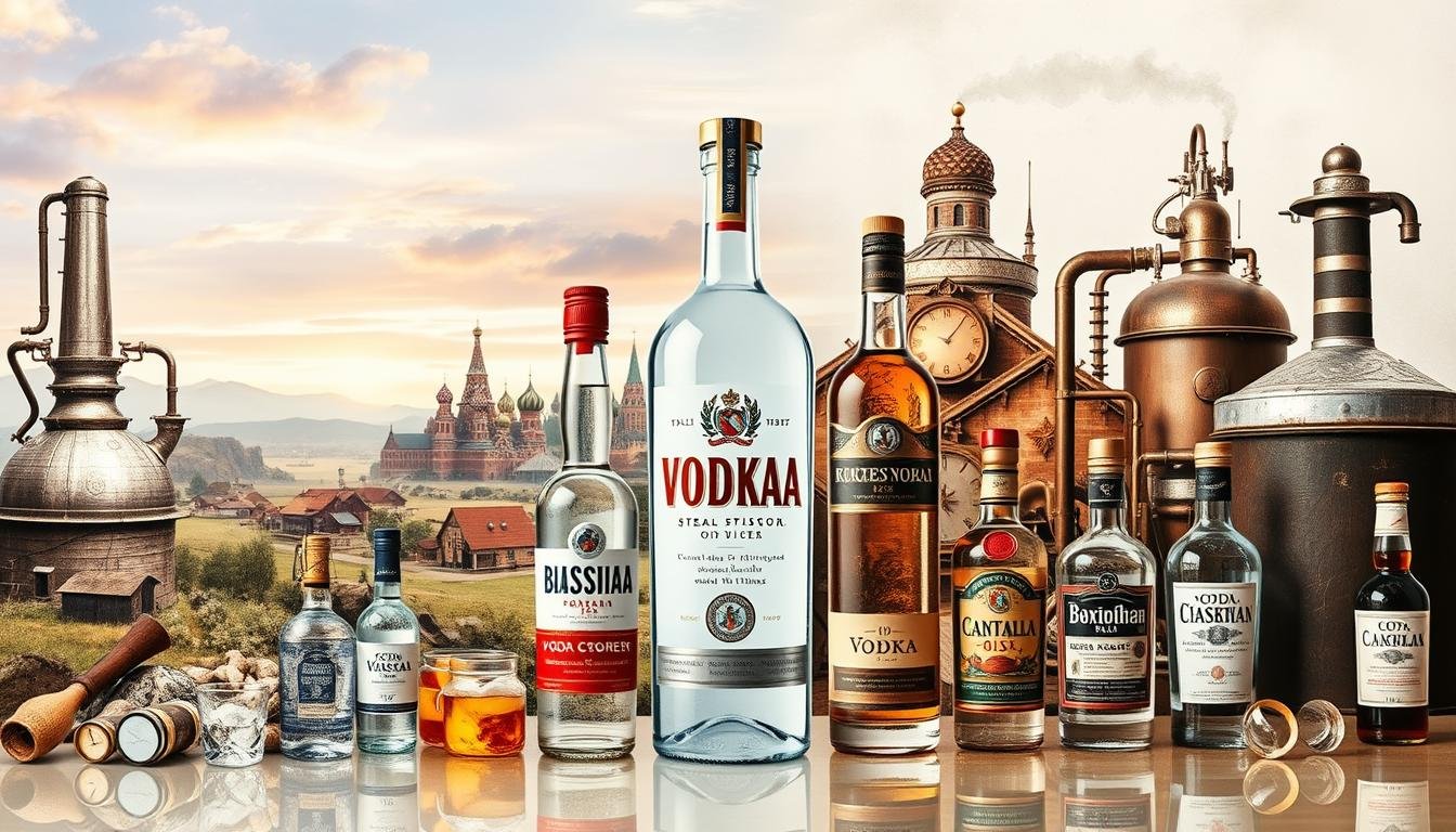 History of vodka