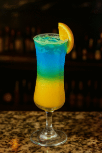 blue curacao mocktails