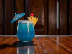 Blue Hawaiian Mocktail